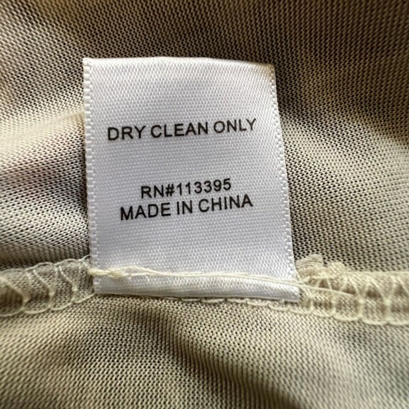 En Creme Boho Multicolor Floral Print Strappy Cutout Lined Dress‎ Size Small - Picture 7 of 7